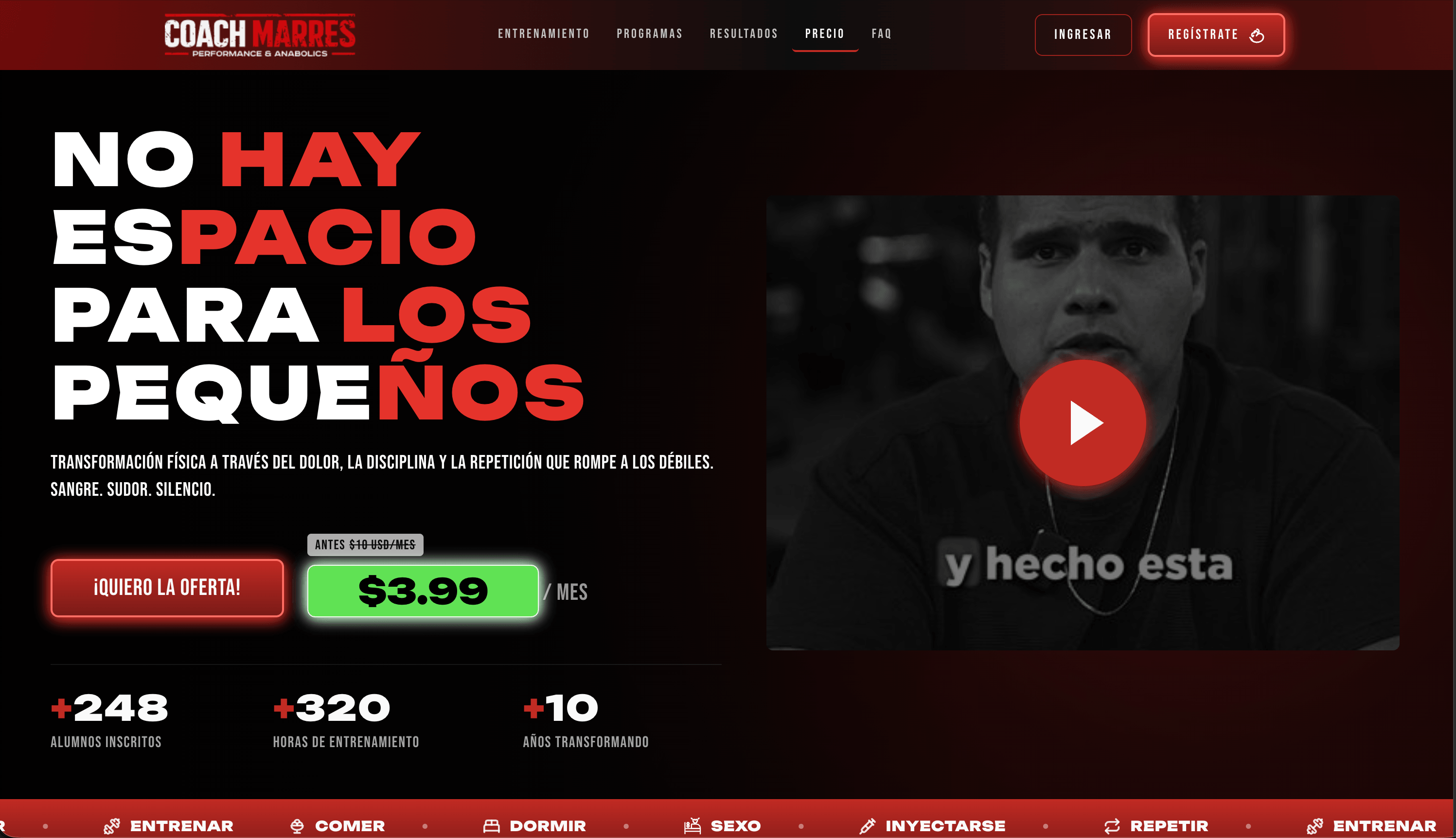 Coach Marres – UI/UX Design & Frontend Development